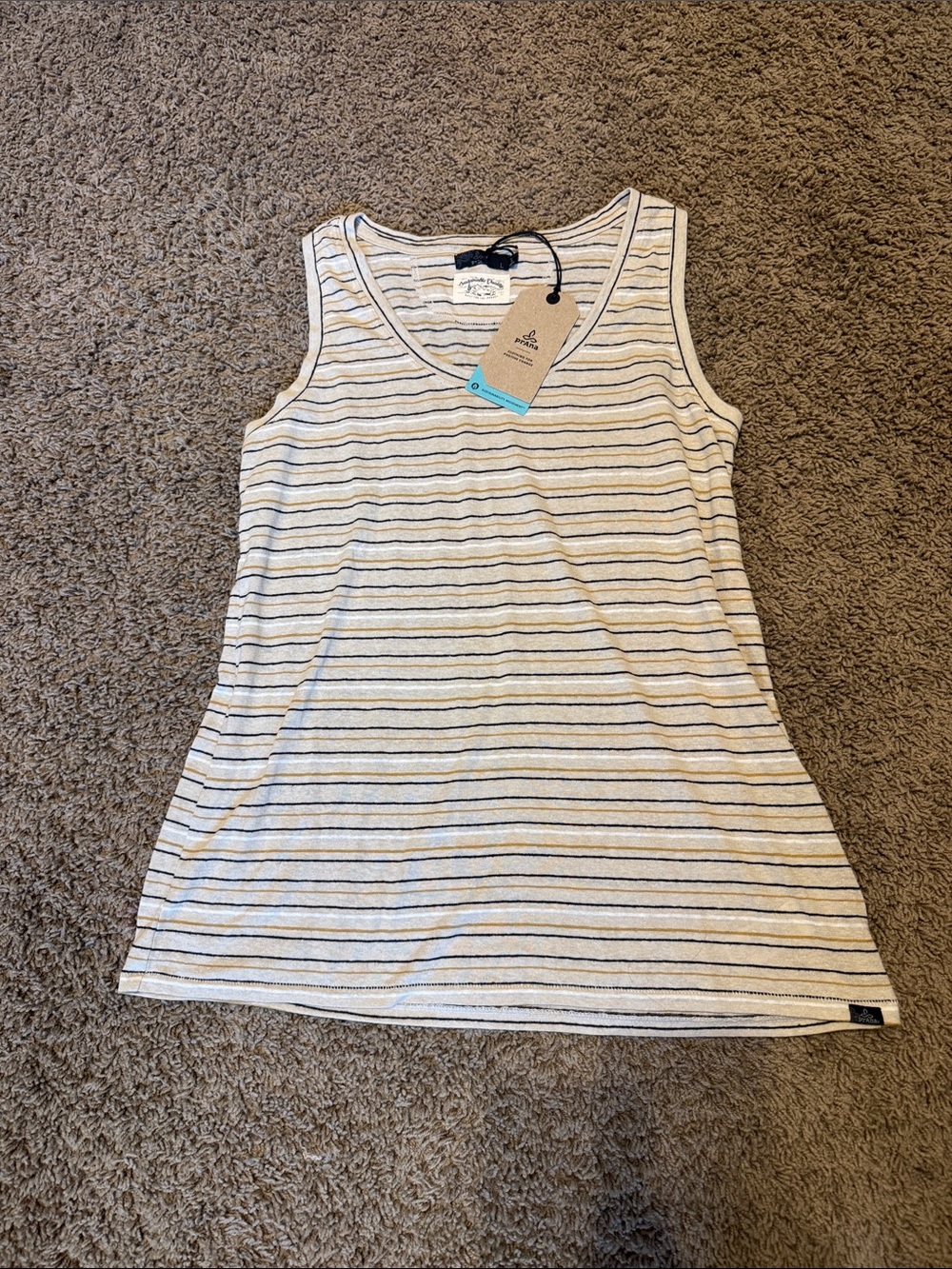 Prana Striped Tank Top